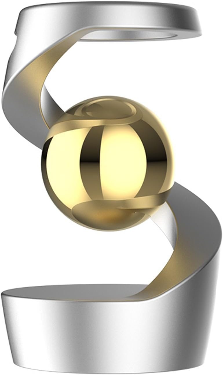 Levitating Spinning Gyroscope Silent Metal Desk Toy