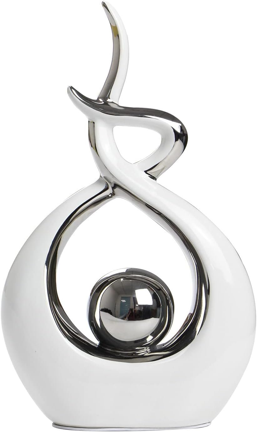 Modern Abstract Ceramic Statue Table Decor