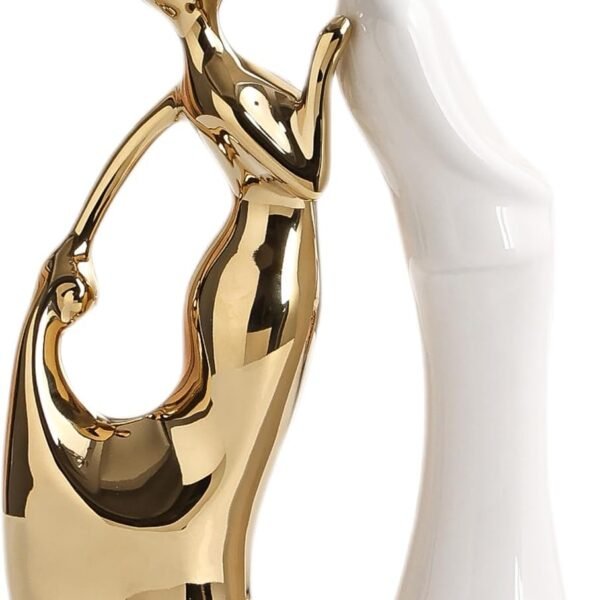 Modern Ceramic Couple Lover Sculpture Figurine