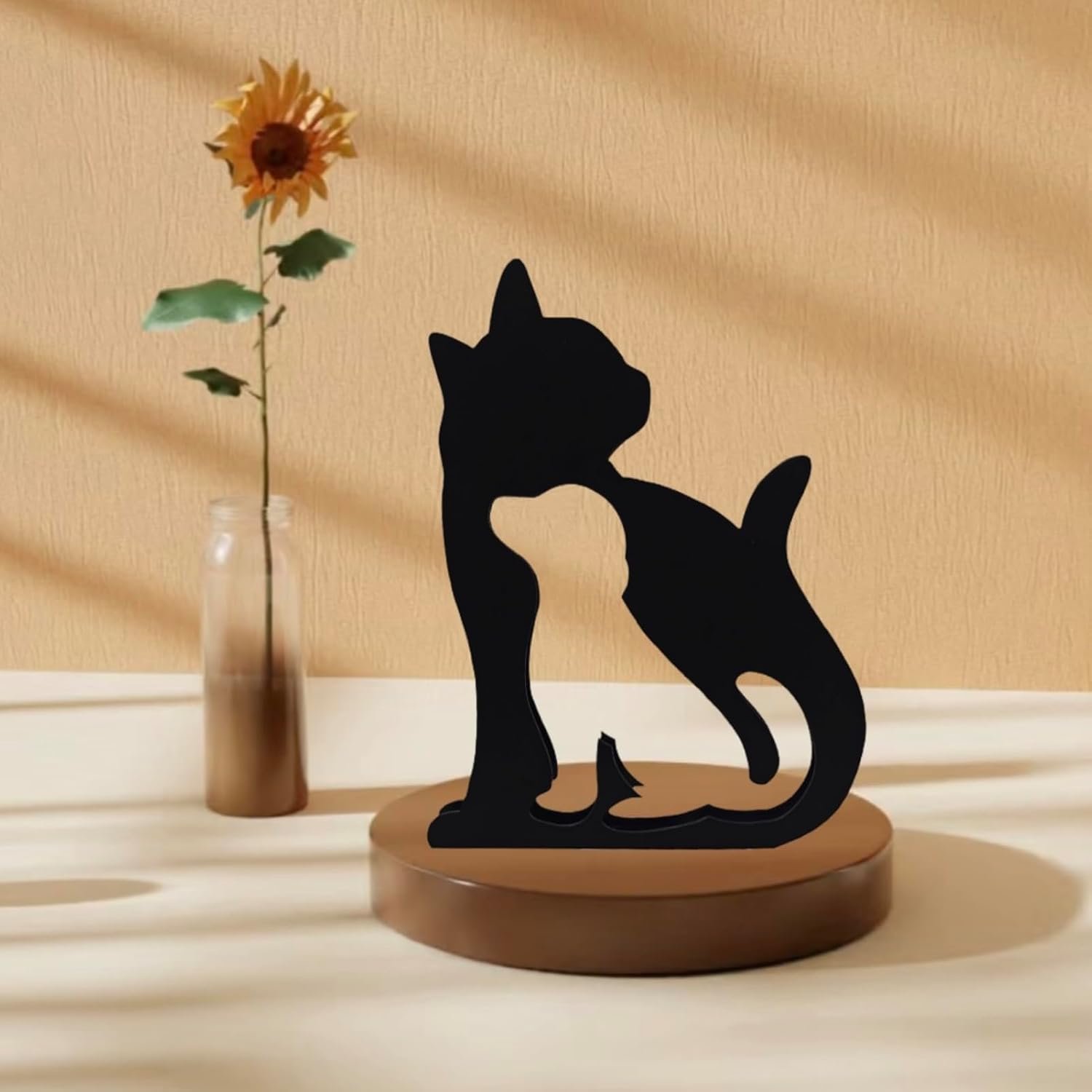 Minimalist Personalized Metal Abstract Art Sculpture