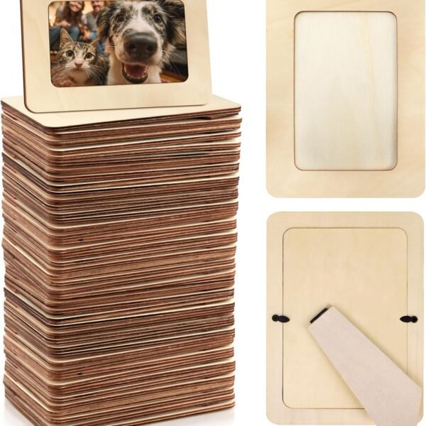 Wooden photo frame