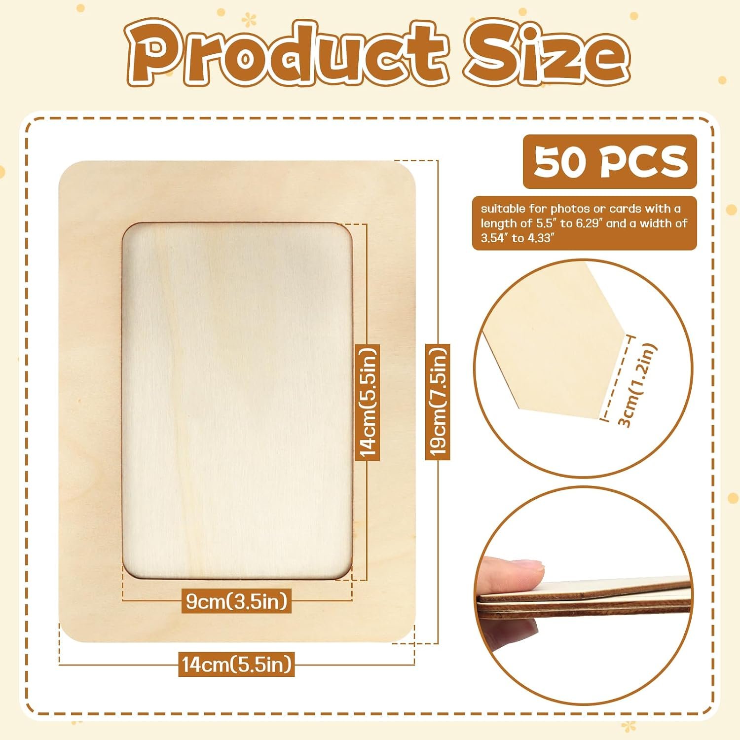 Wooden photo frame - Image 2