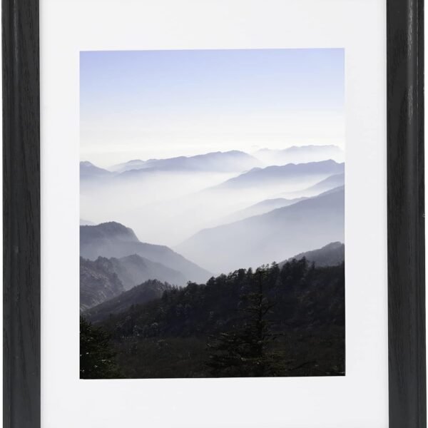 Wooden Certificate Frame with Mat Gallery Document Display