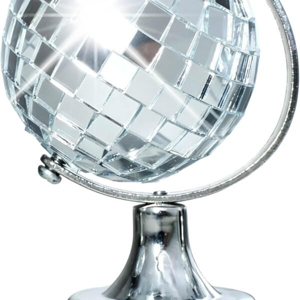 Mini Disco Ball Globe Retro Table Decor