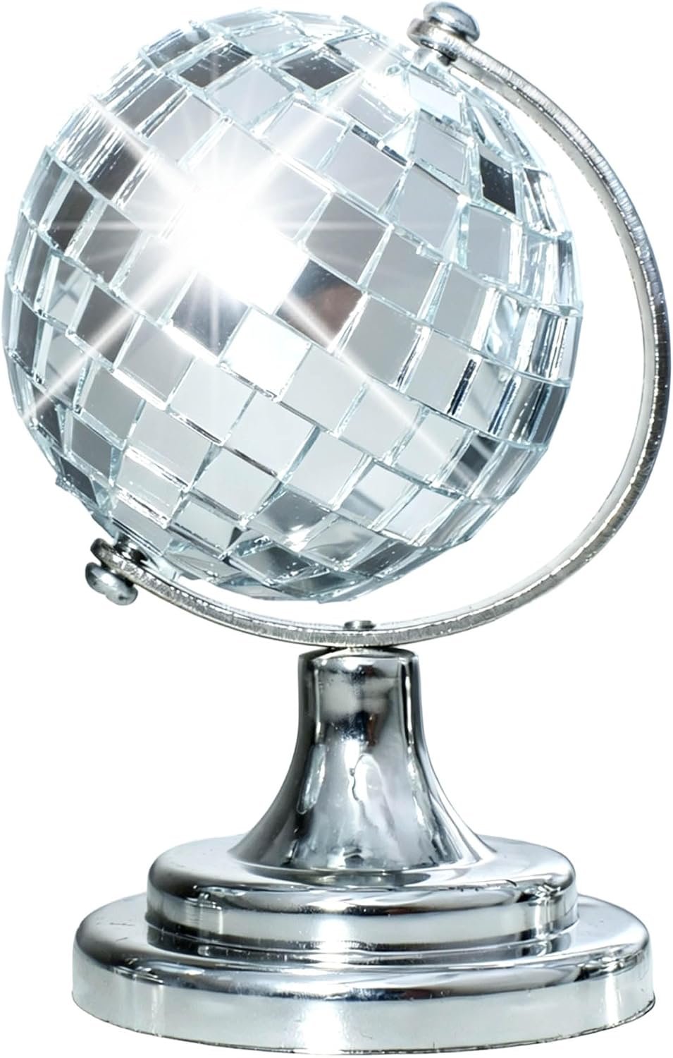 Mini Disco Ball Globe Retro Table Decor